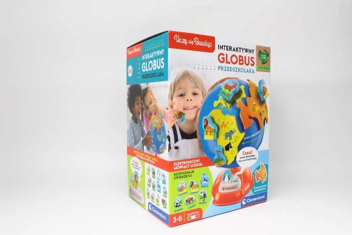 Globus Clementoni ikimokyklinio amžiaus gaublys (lenkų kalba)