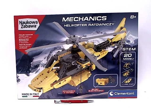 Žaislinis mechanikos gelbėjimo sraigtasparnis Clementoni