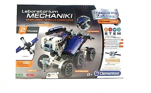Construction Kit mechanikos laboratorija, Kosminės transporto priemonės - Clementoni 50519