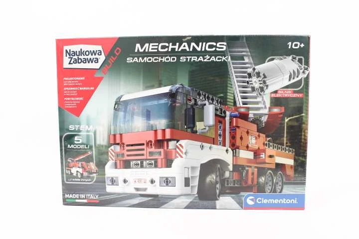 Konstrukcinis rinkinys Mechanikos laboratorija - Gaisrinis automobilis - Clementoni 50728