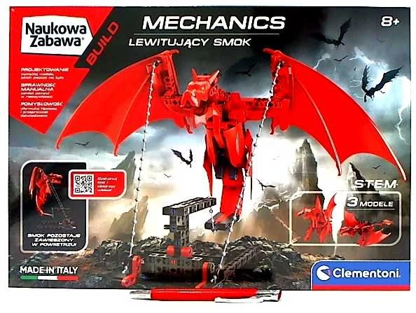 Konstruktorius drakonas Clementoni Mechanics Drago Fluttuante
