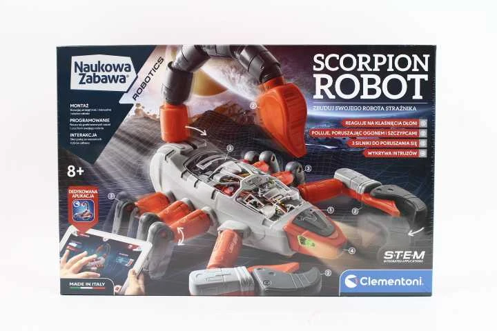 Robotikos konstravimo rinkinys - Mecha Skorpion - Clementoni 50718
