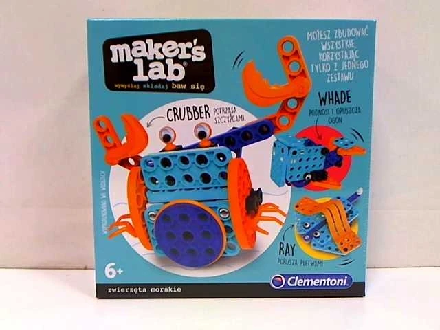 Clementoni Kūrybinis rinkinys „Makers Lab Sea Animals“.