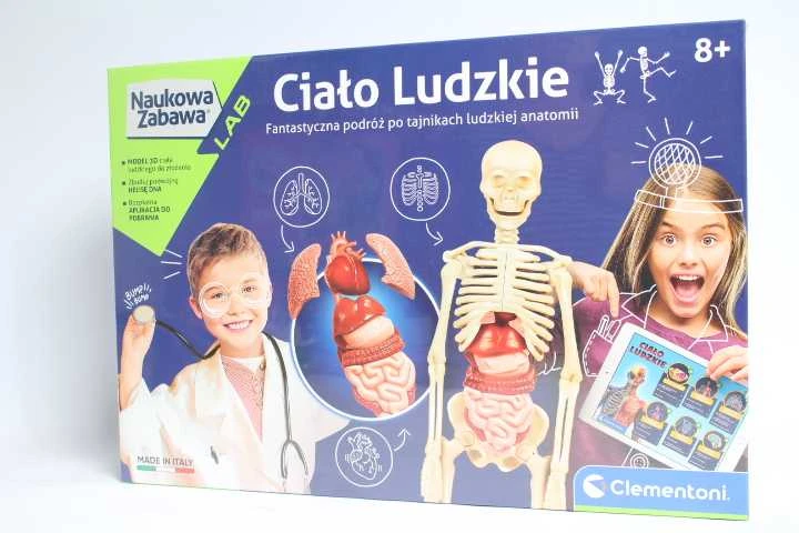 Edukacinis žaidimas Žmogaus kūnas Clementoni, 60249