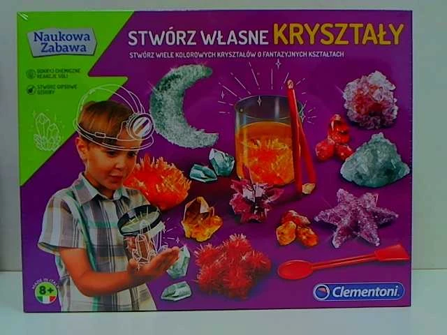 Clementoni rinkinys – susikurkite savo kristalus