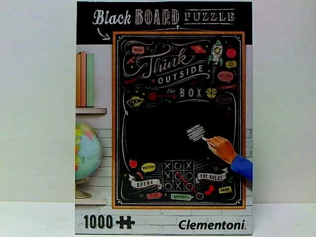 Dėlionė Clementoni Puzzle 1000 elementai Galvokite už dėžutės (39468)