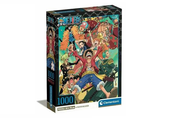Clementoni Dėlionė 1000 vnt. - Anime OnePiece