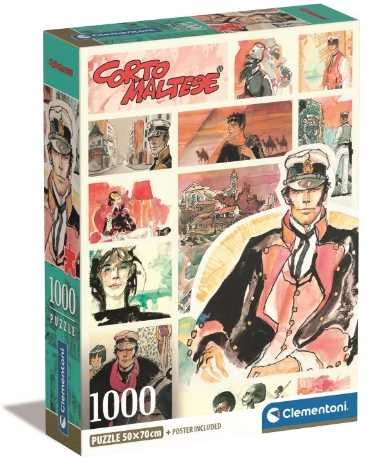 Clementoni Dėlionė 1000 vnt. - Corto Maltese