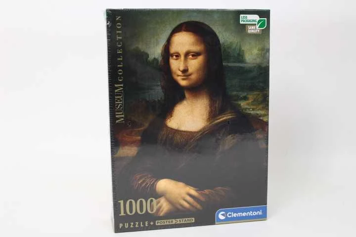 Clementoni Dėlionė 1000 vnt. - Leonardas da Vinčis: Mona Liza