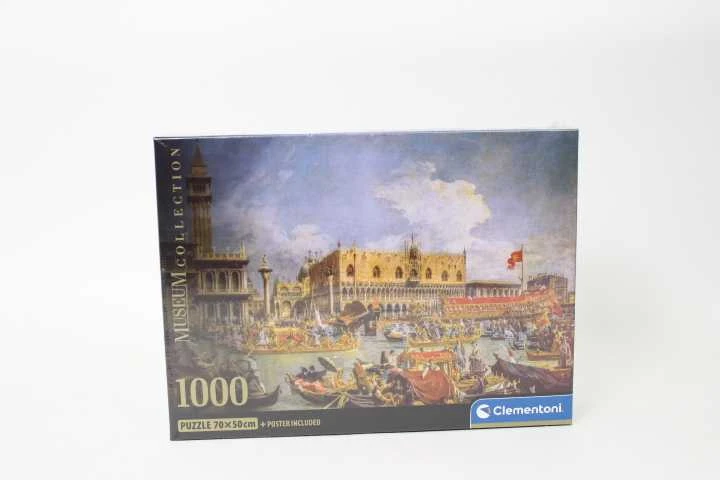 Clementoni Dėlionė 1000 vnt. - Kanaletas