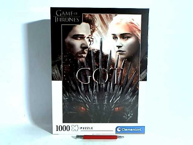 Clementoni Dėlionė 1000 vnt. - Sostų karai (Game of Thrones)