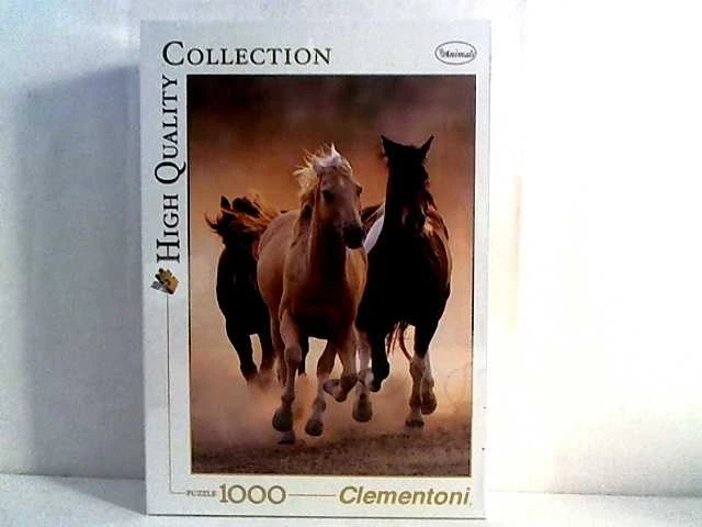 Clementoni Dėlionė 1000 vnt. - Arkliukai