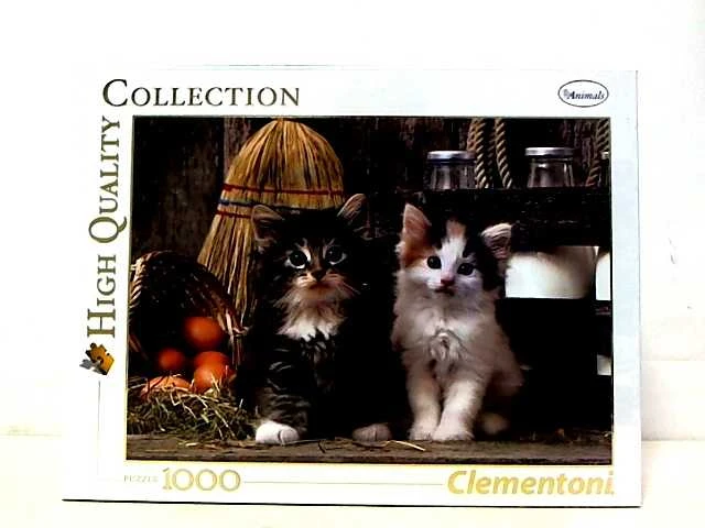 Clementoni Dėlionė 1000 vnt. - Mieli kačiukai