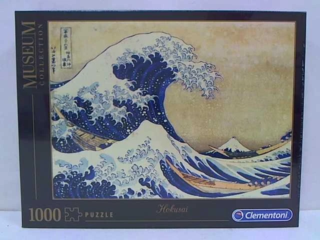 Clementoni Dėlionė 1000 vnt. - Kacušika Hokusajis: Didžioji Kanagavos banga (The Great Wave off Kanagawa)