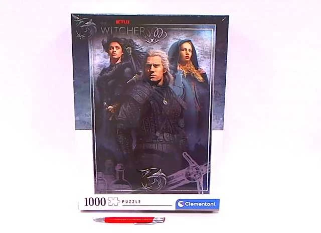 Clementoni Dėlionė 1000 vnt. - Raganius (The Witcher)