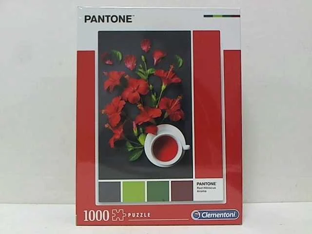 Clementoni Dėlionė 1000 vnt. - Raudonos gėlės
