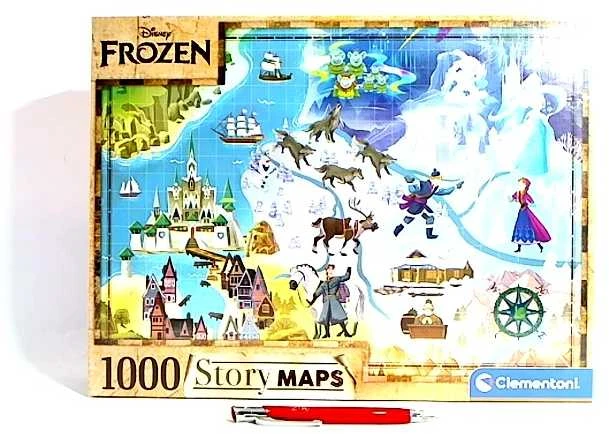 Clementoni Dėlionė 1000 vnt. - Ledo šalis (Frozen)