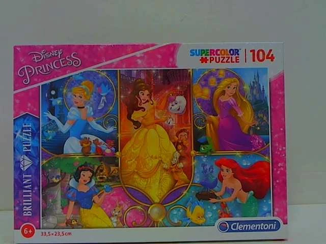 Clementoni Dėlionė 104 vnt. - Disney princesės