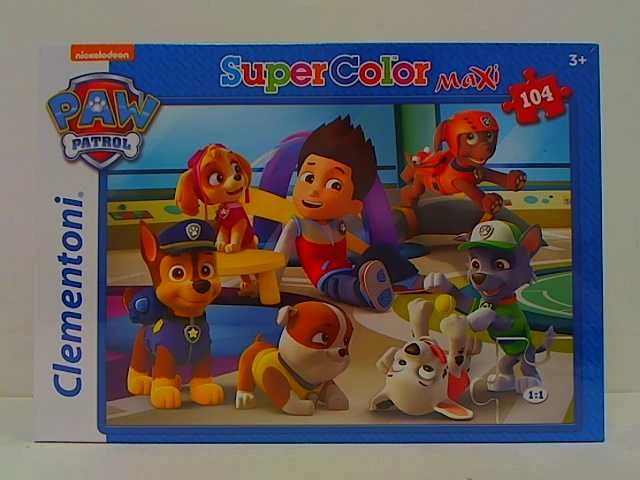 Clementoni Dėlionė 104 vnt. - Šunyčiai patruliai (PAW Patrol)
