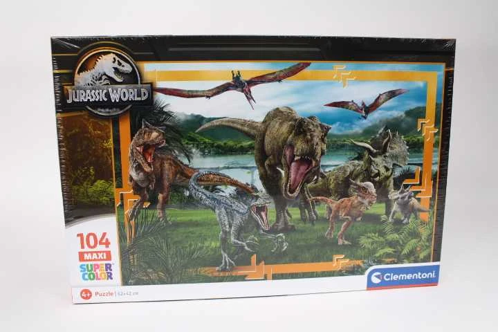 Clementoni Dėlionė 104 vnt. - Juros periodo parkas