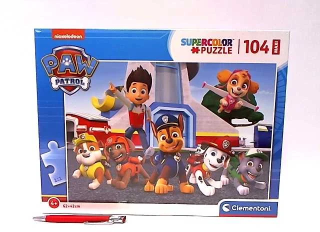 Clementoni Dėlionė 104 vnt. - Šunyčiai patruliai (PAW Patrol)