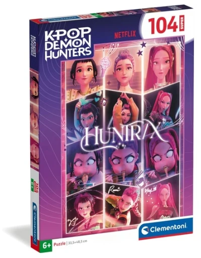 Dėlionė Clementoni CLE puzzle 104 Super K-Pop Demon Hunters 27242