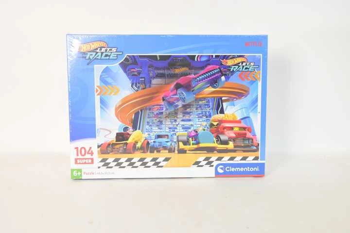 Clementoni Dėlionė 104 vnt. - Hot Wheels