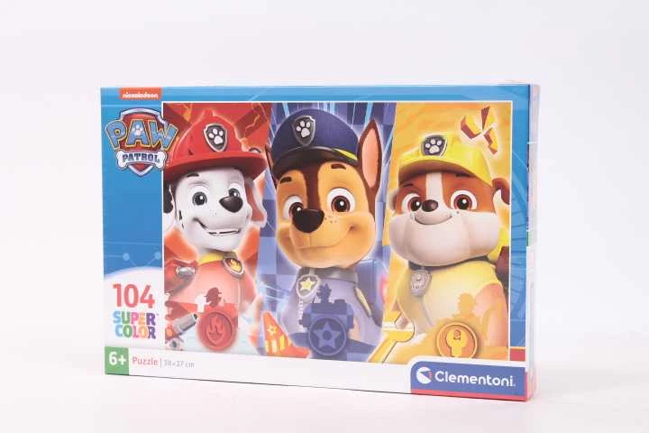 Clementoni Dėlionė 104 vnt. - Šunyčiai patruliai