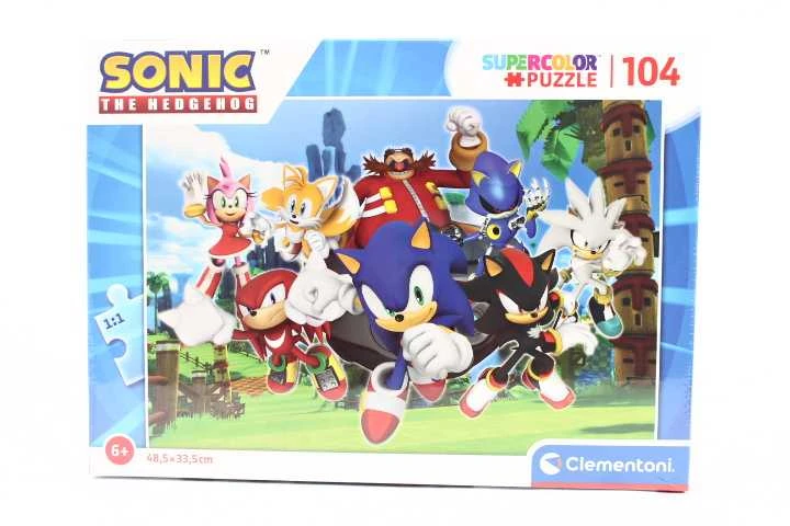 Clementoni Dėlionė 104 vnt. - Sonic