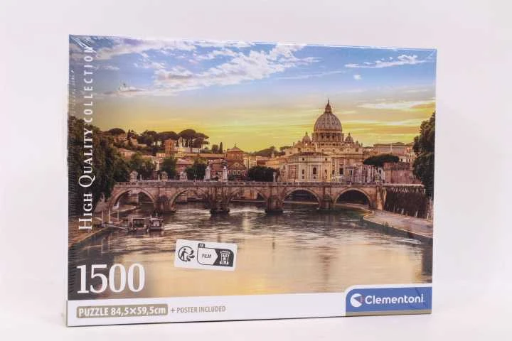 Clementoni Dėlionė 1500 vnt. - Roma