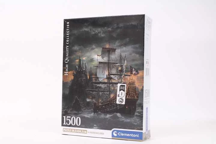 Clementoni Dėlionė 1500 vnt. - Piratų laivas