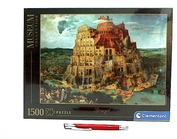 Clementoni Dėlionė 1500 vnt. - Babelio bokštas
