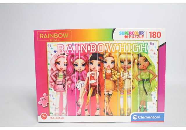 Clementoni Dėlionė 180 vnt. - Rainbow High