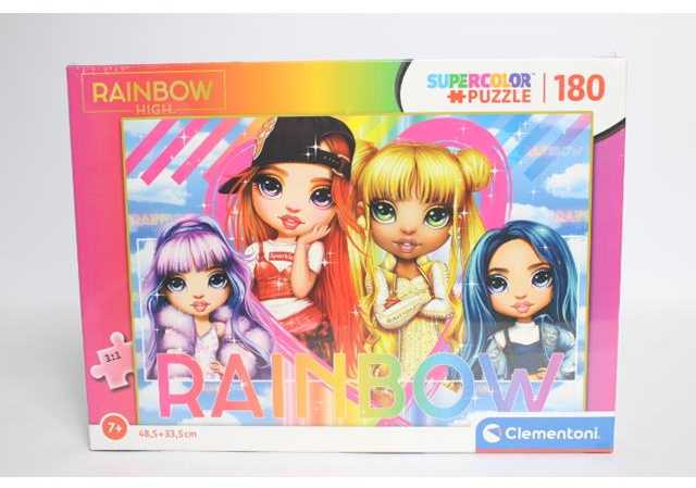 Clementoni Dėlionė 180 vnt. - Rainbow High