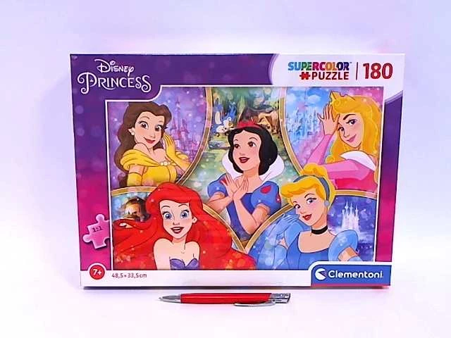 Clementoni Dėlionė 180 vnt. - Princesės