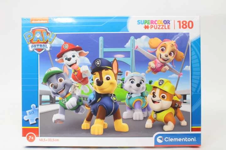 Clementoni Dėlionė 180 vnt. - Šunyčiai patruliai (PAW Patrol)