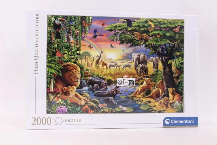Clementoni Dėlionė 2000 vnt. - Afrikos gyventojai