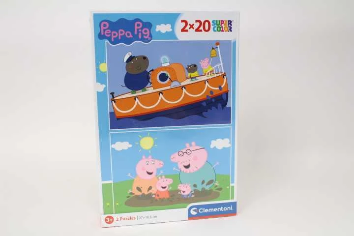 Clementoni Dėlionė 2x20 vnt. - Peppa Pig