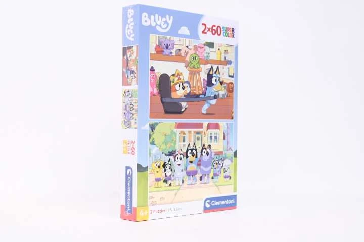Clementoni Dėlionė 2x60 vnt. - Bluey