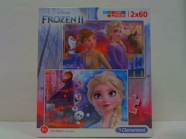 Clementoni Dėlionė 2x60 vnt. - Frozen 2