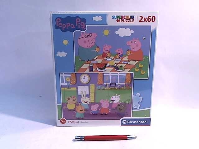 Clementoni Dėlionė 2x60 vnt. - Peppa Pig