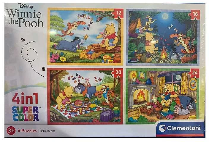 Clementoni Dėlionė 72 vnt. - Mikė Pūkuotukas