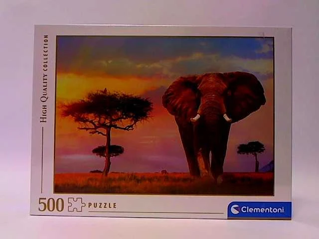 CLEMENTONI dėlionė Afrikos saulėlydis, 500d., 35096
