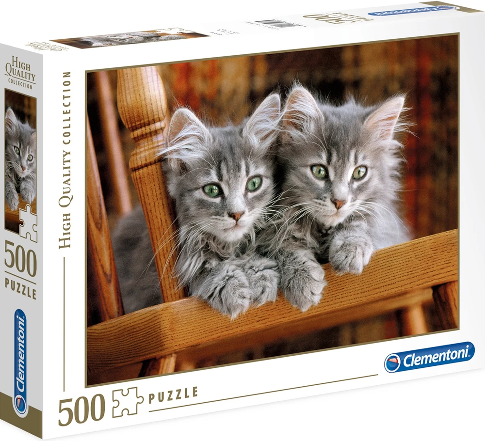 Clementoni Dėlionė 500 vnt. - Kačiukai