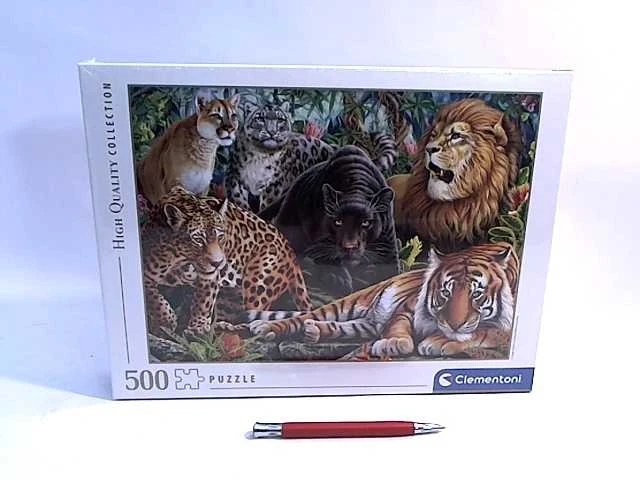 Clementoni Dėlionė 500 vnt. - Laukinės katės