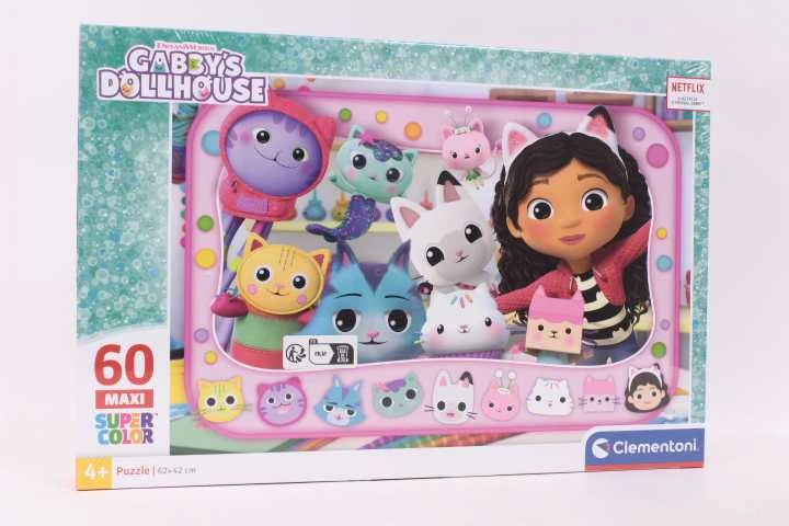 Clementoni Dėlionė 60 vnt. - „Gabby´s Dollhouse“