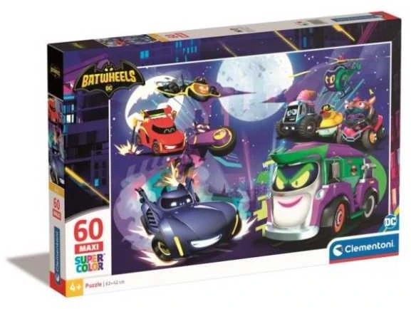 Clementoni Dėlionė 60 vnt. - Batwheels