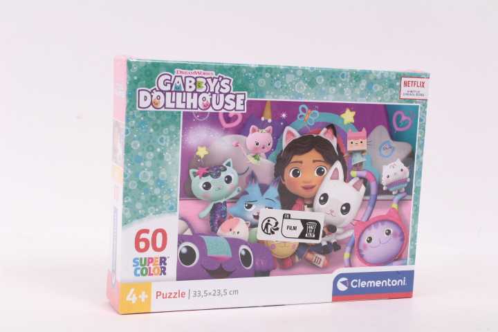 Clementoni Dėlionė 60 vnt. -  Gabby's Dollhouse