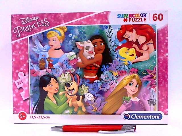 Clementoni Dėlionė 60 vnt. - Princesės