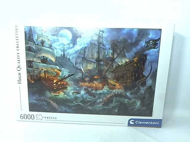 Clementoni Dėlionė 6000 vnt. - Piratų mūšis